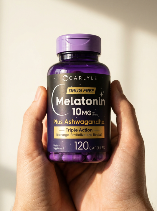 CARLYLE® | Melatonina Plus. Apoyo diario para el descanso profundo 🌙💤